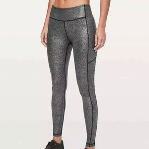Lululemon 28” Speed Up Tight Foil - Size 10